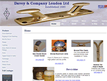 Tablet Screenshot of davey.co.uk