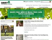 Tablet Screenshot of blog.davey.com